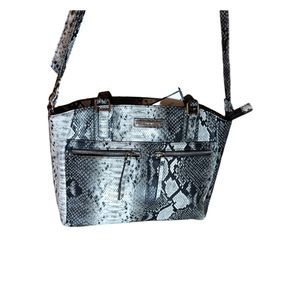 Nine West Snake Skin Pattern Shoulder Bag NWT